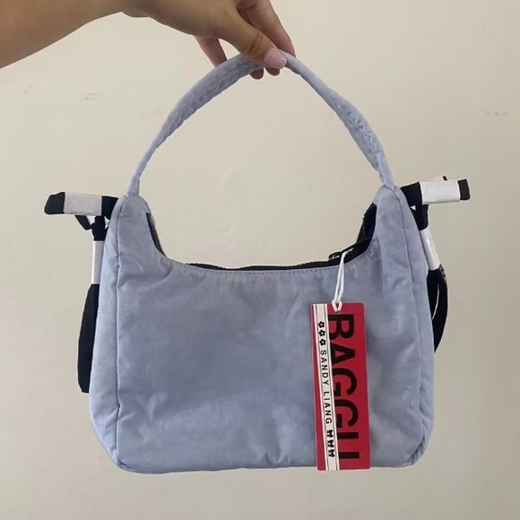 Sandy Liang Light Blue Shoulder Bag - Picture 1 of 6